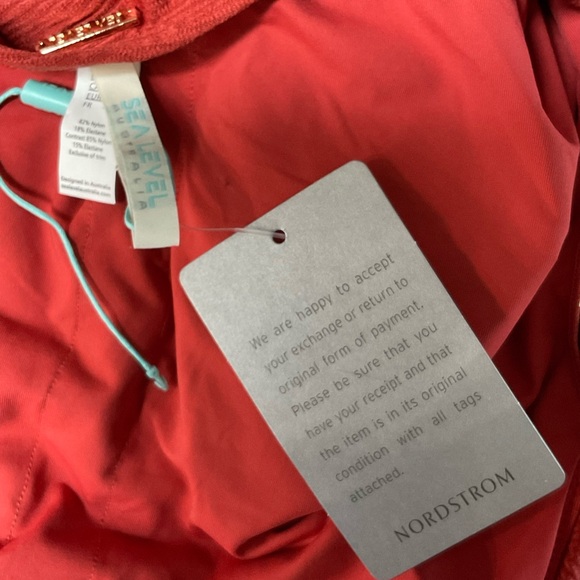 Sea Level one piece swimsuit - Tuscan Sun Size US 10 NWT - Picture 11 of 11